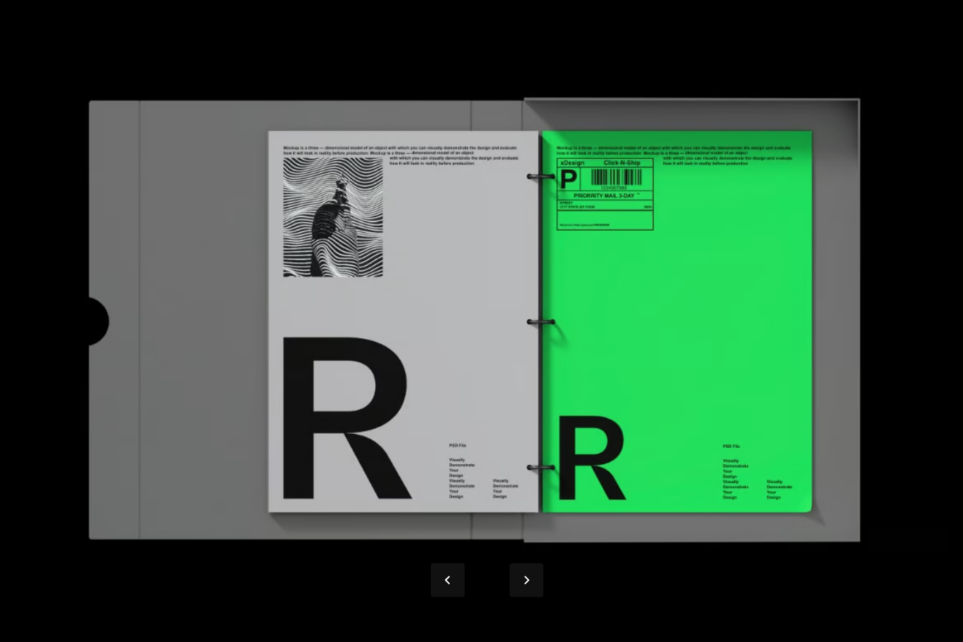 智能对象层PSD分层模板6000x4500px高分辨率300dpi透明背景可编辑Brand Identity Mockup Set-果觅网