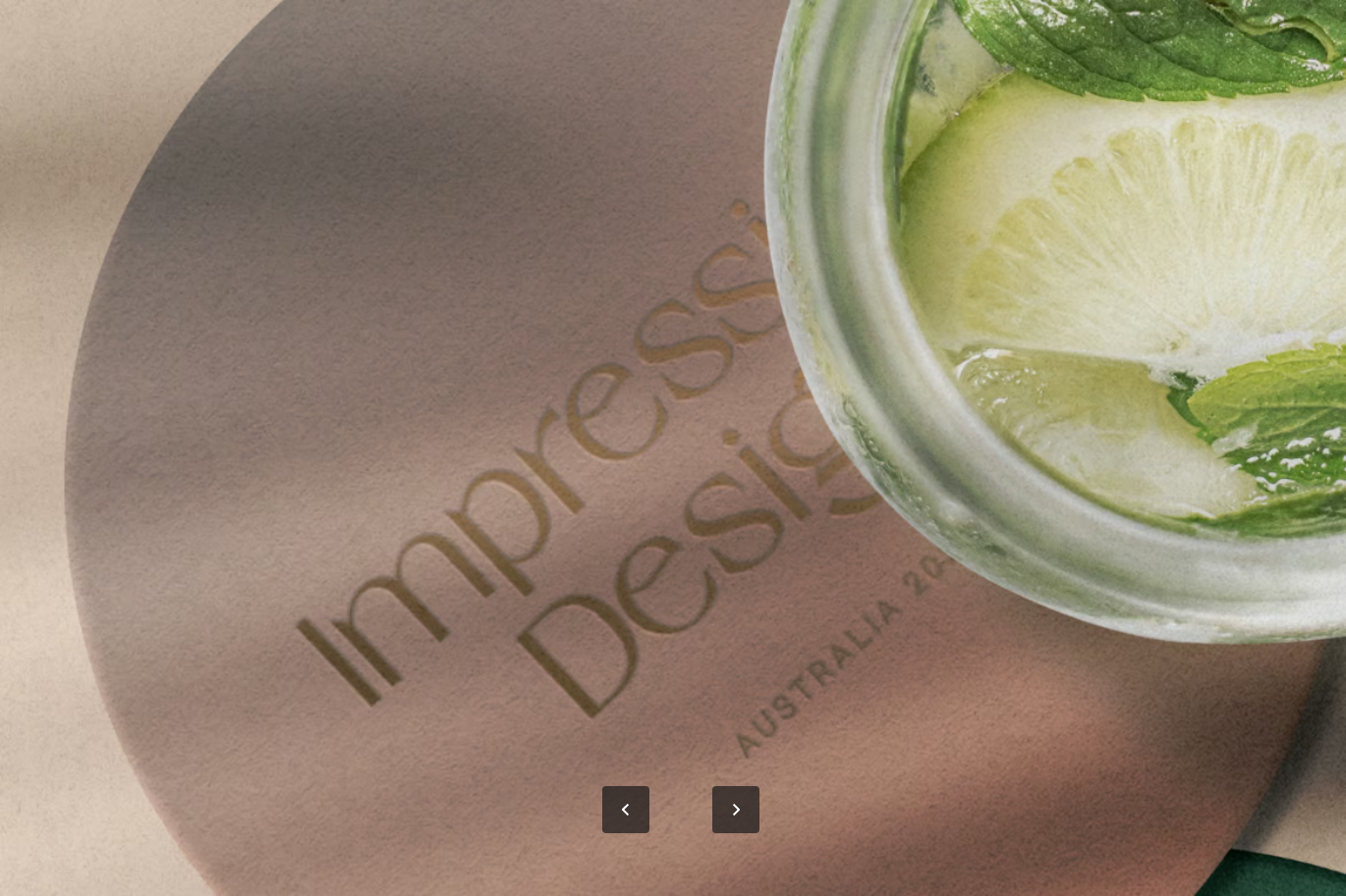 PSD分层模板智能对象图层高清6000x4000可移动元素设计素材Drink Coasters Mockup-果觅网