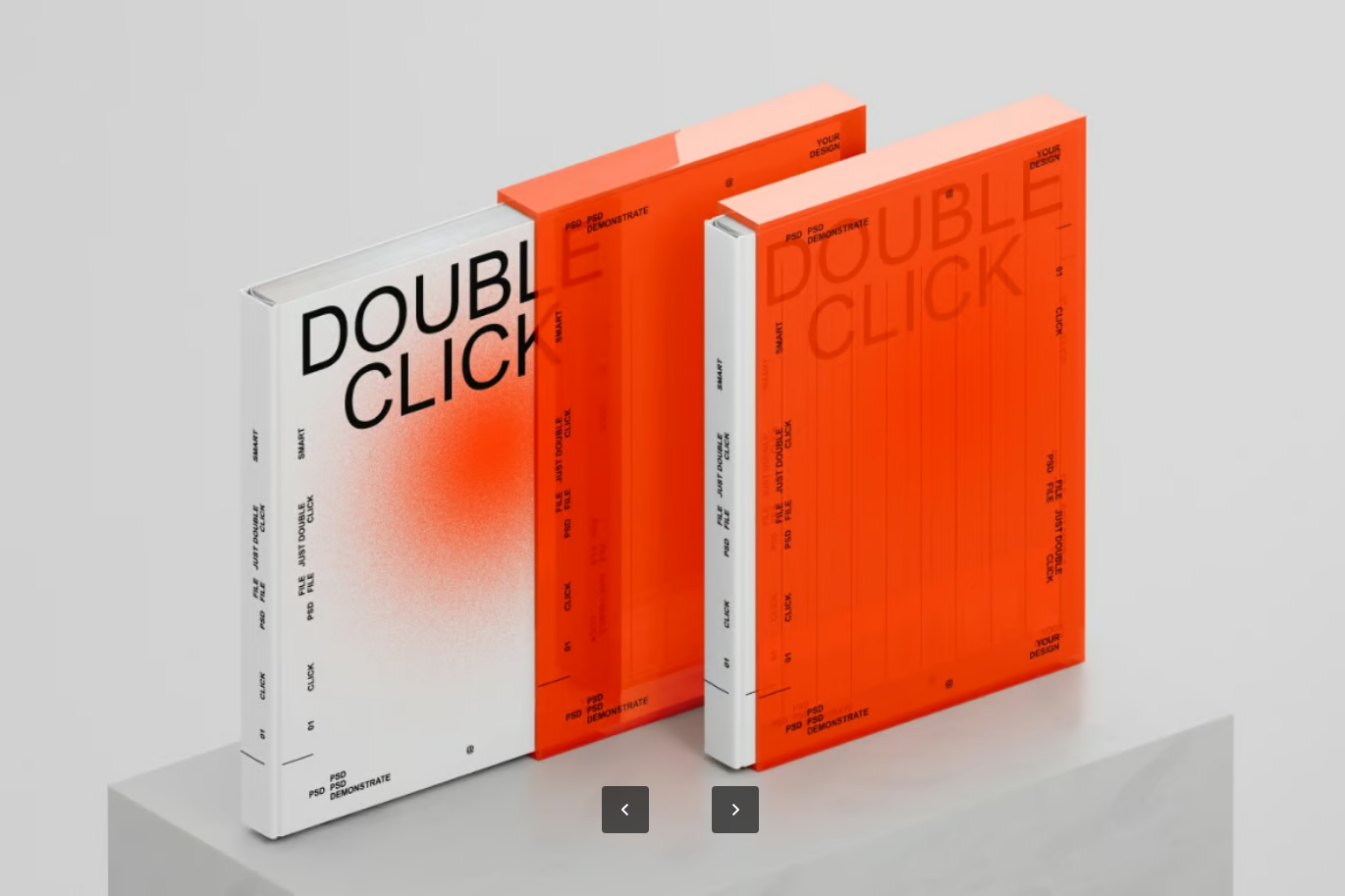 PSD分层模板高清可编辑智能对象图层6000x4500px 300dpi分层设计素材Book Mockup Set-果觅网