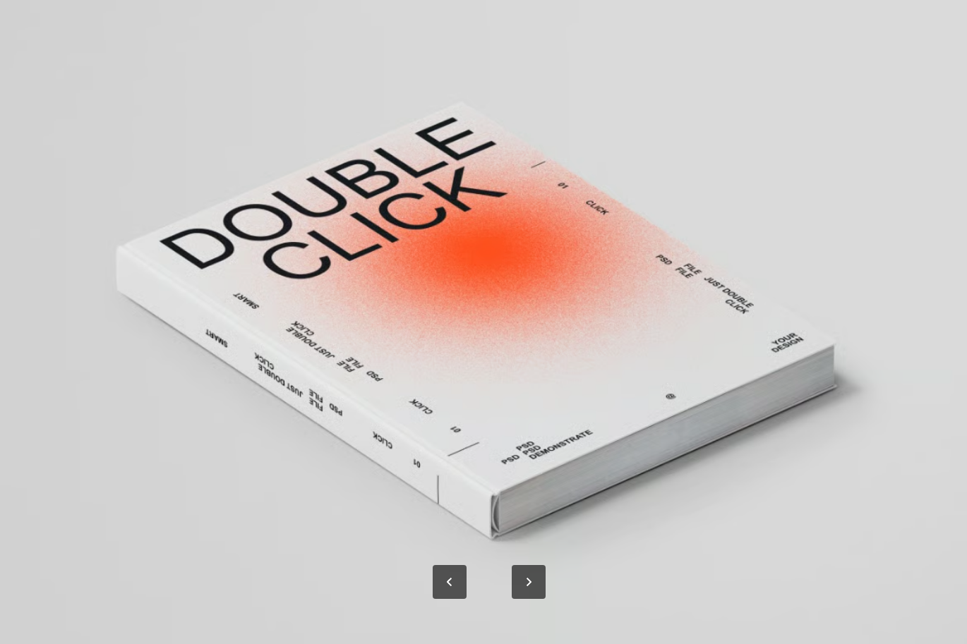 PSD分层模板高清可编辑智能对象图层6000x4500px 300dpi分层设计素材Book Mockup Set-果觅网