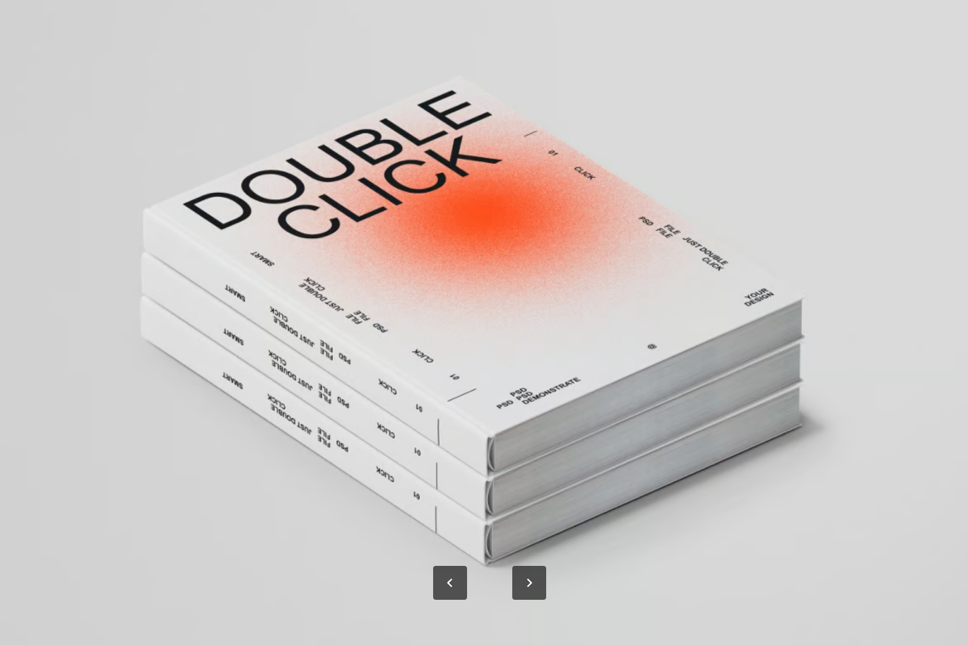 PSD分层模板高清可编辑智能对象图层6000x4500px 300dpi分层设计素材Book Mockup Set-果觅网
