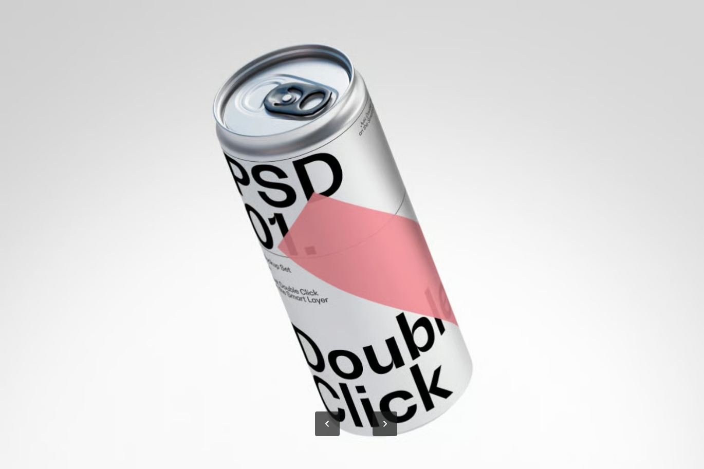 金属饮料罐PSD分层模板智能对象6000x4500高清包装设计素材Metallic Soda Can Mockups-果觅网