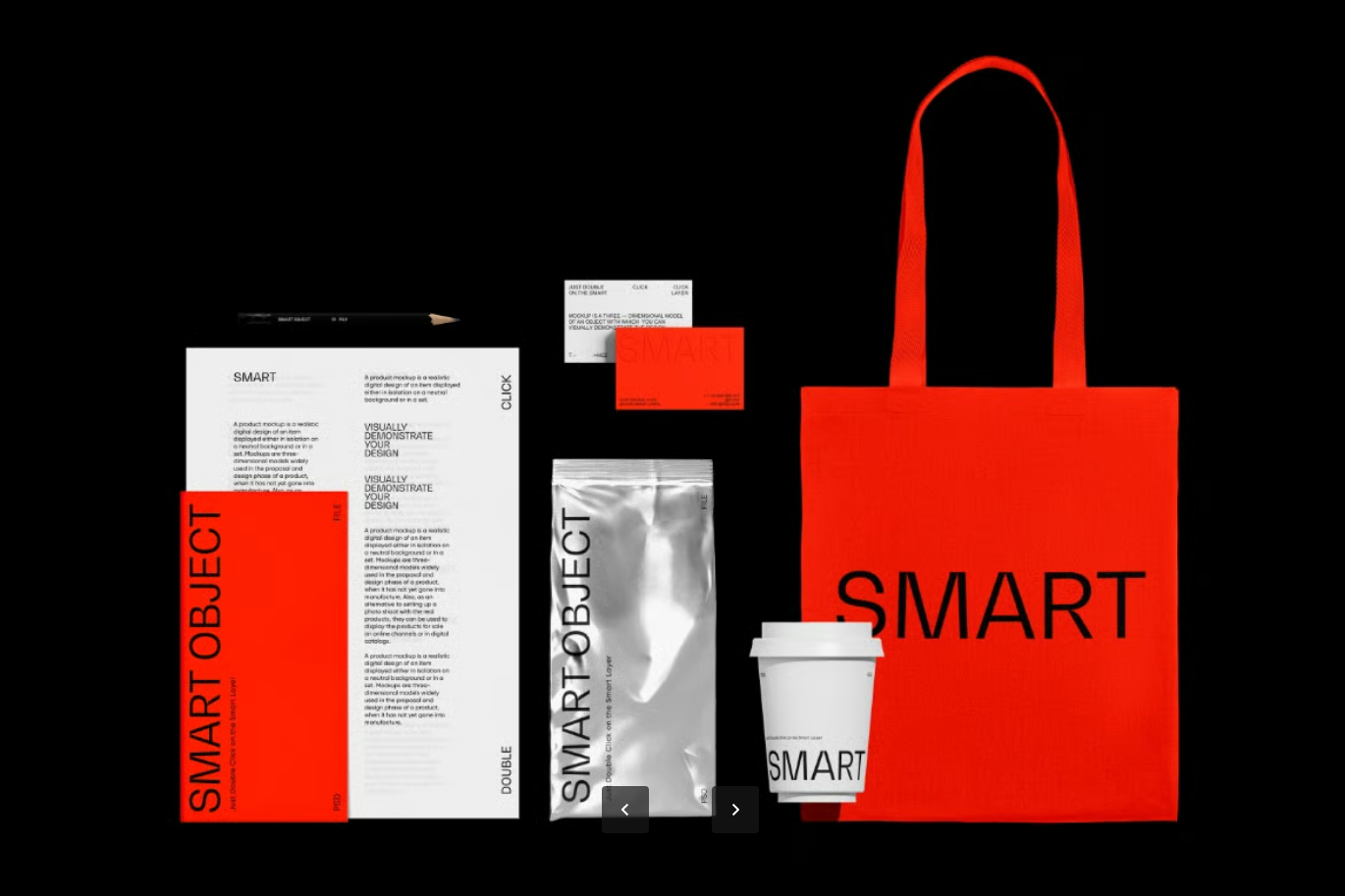 品牌文具PSD模板智能双击替换高分辨率6000分层文件企业VI设计素材Branding Stationery Mockups-果觅网