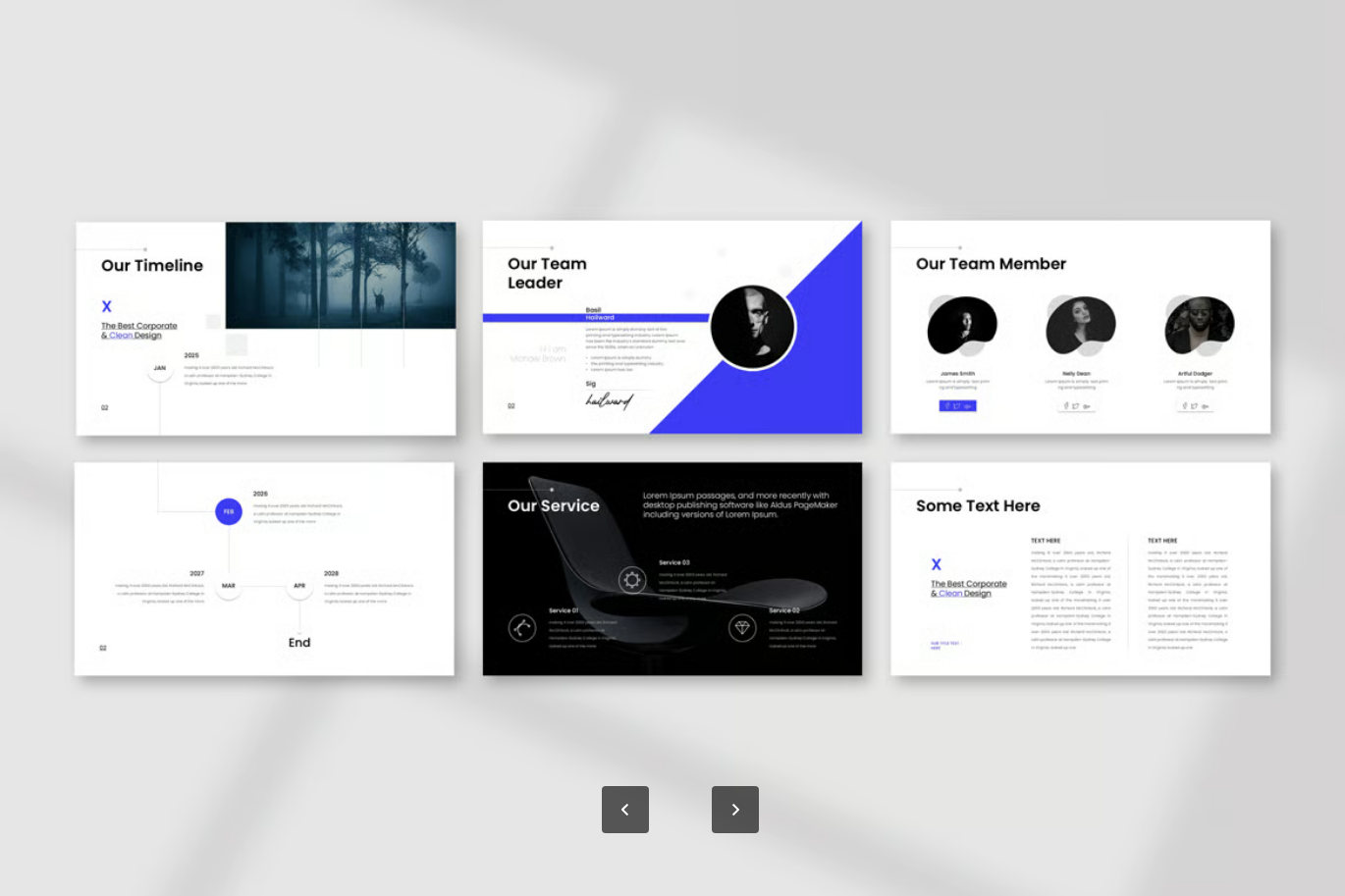 简约高级感Keynote商务PPT模板企业汇报答辩学术毕业设计Simple Minimal Presentation Template-果觅网