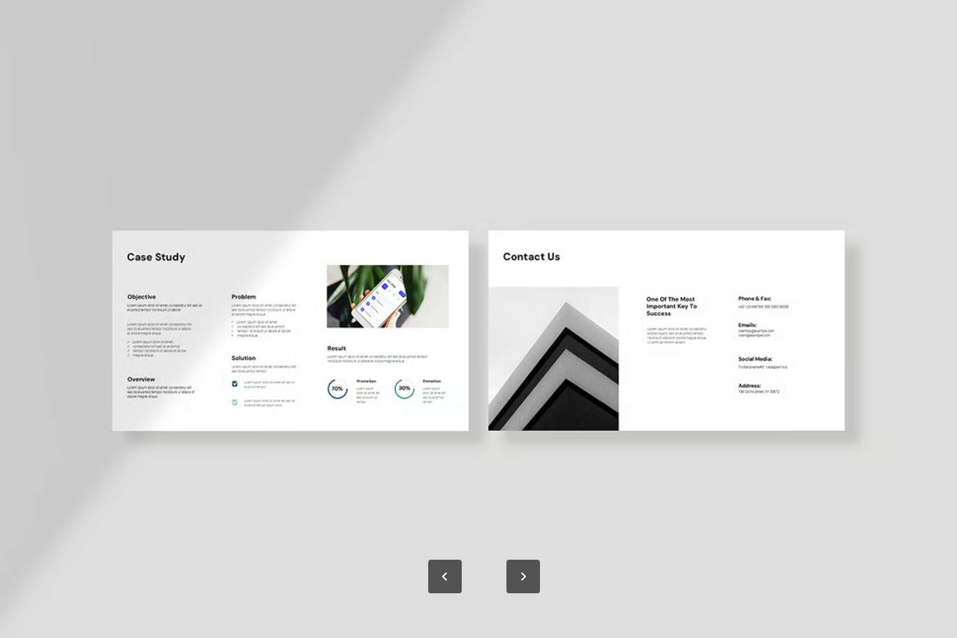 商务提案PPT模板可编辑企业级商业计划书简约风高端设计Business Proposal PowerPoint Template-果觅网