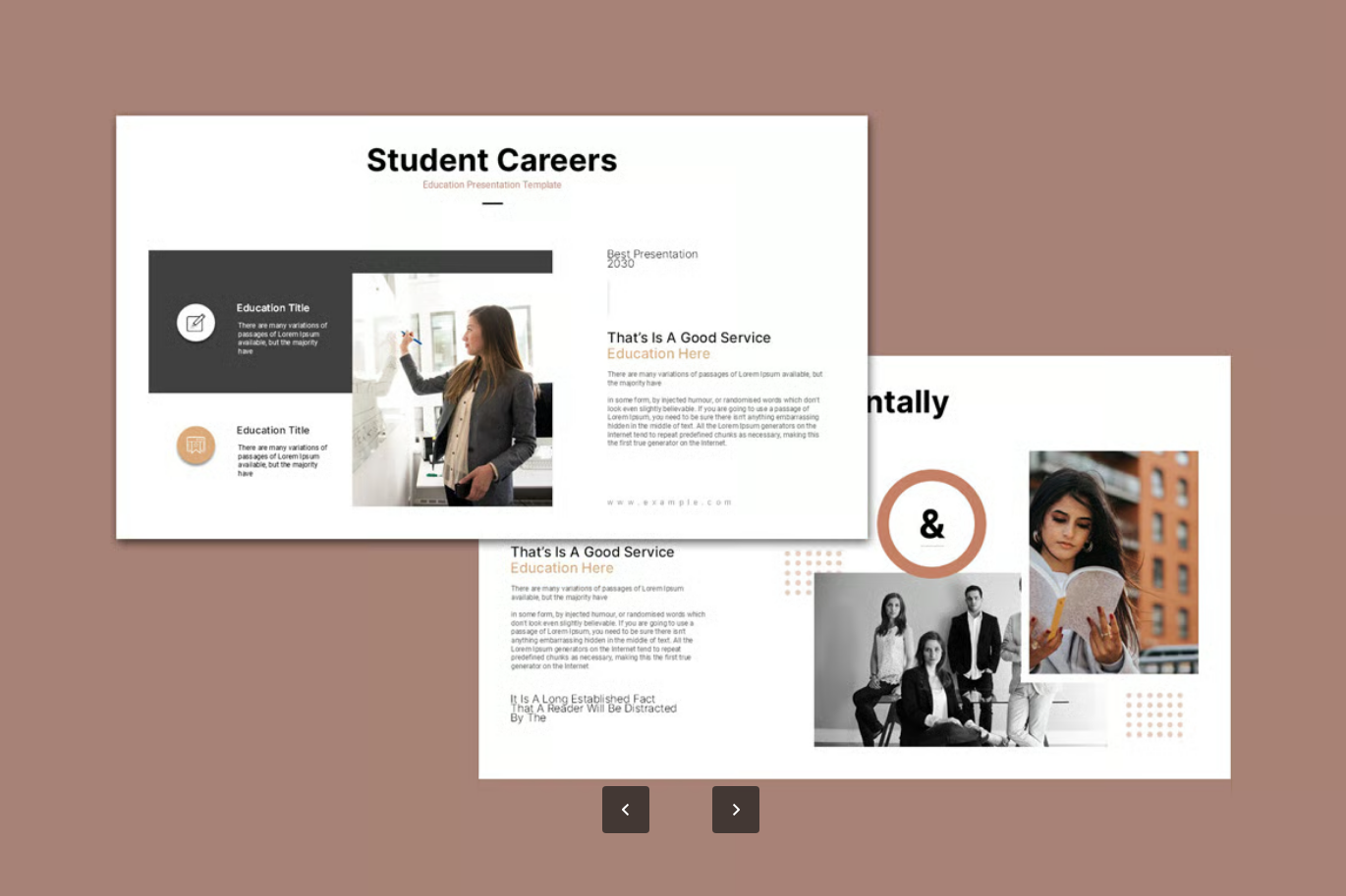 可编辑教育PPT模板20页简约学术风毕业答辩课件动态矢量素材Education Presentation Template-果觅网