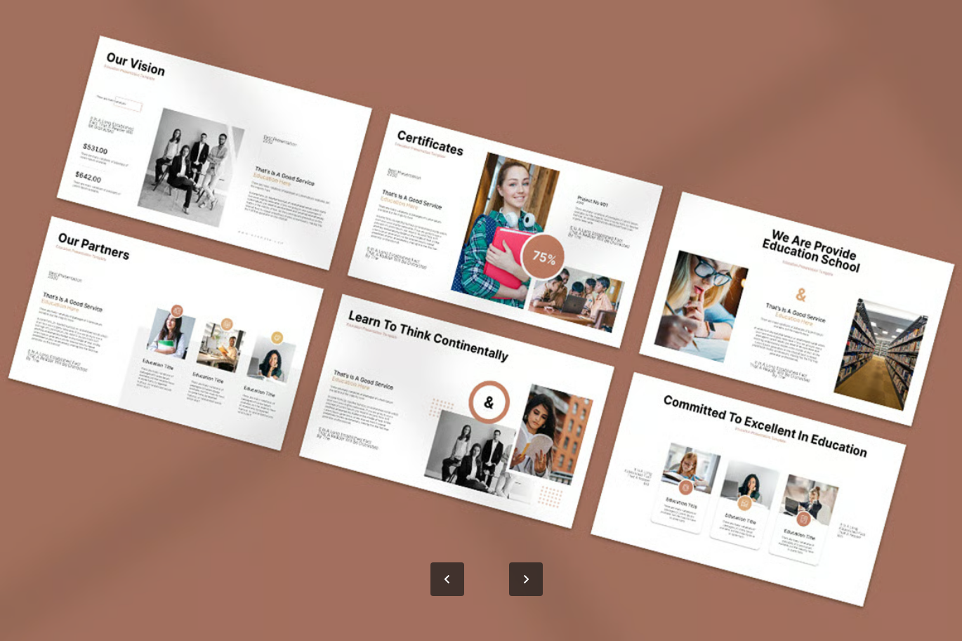 可编辑教育PPT模板20页简约学术风毕业答辩课件动态矢量素材Education Presentation Template-果觅网