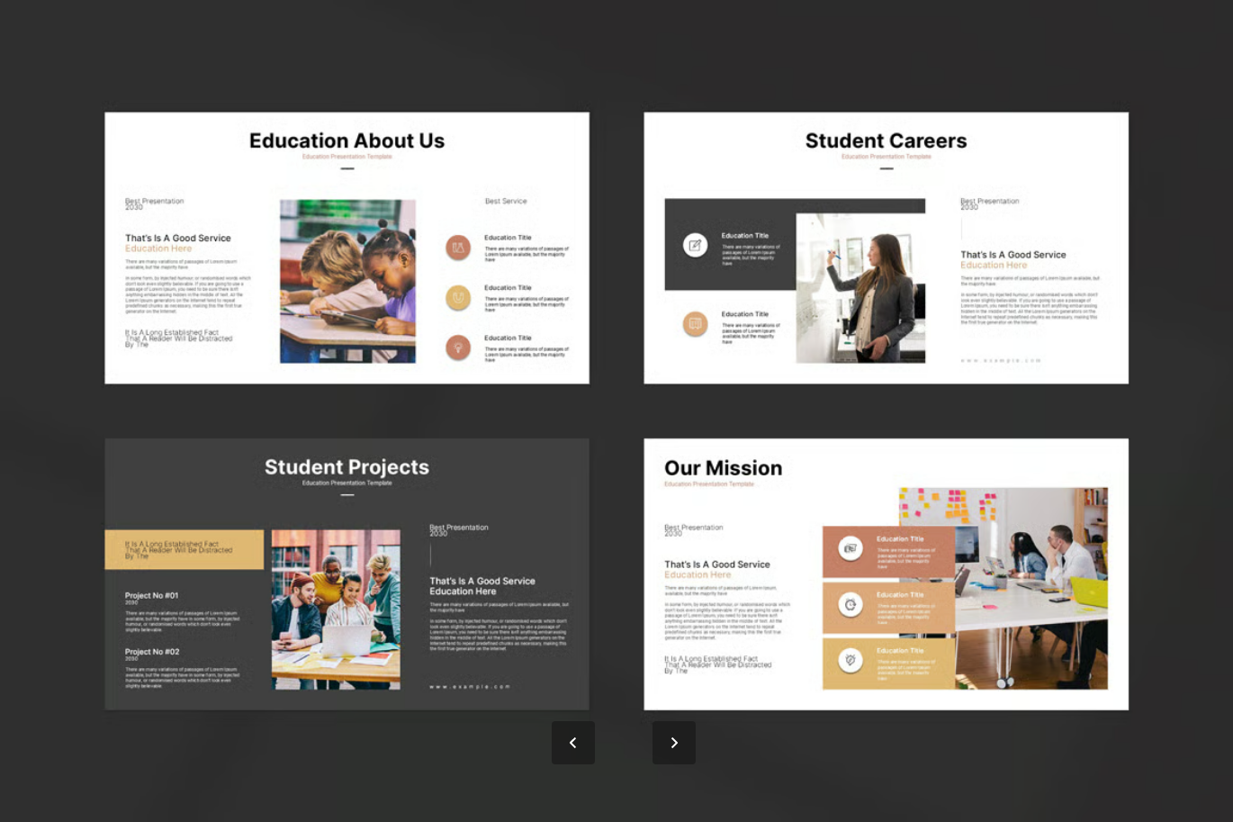 可编辑教育PPT模板20页简约学术风毕业答辩课件动态矢量素材Education Presentation Template-果觅网