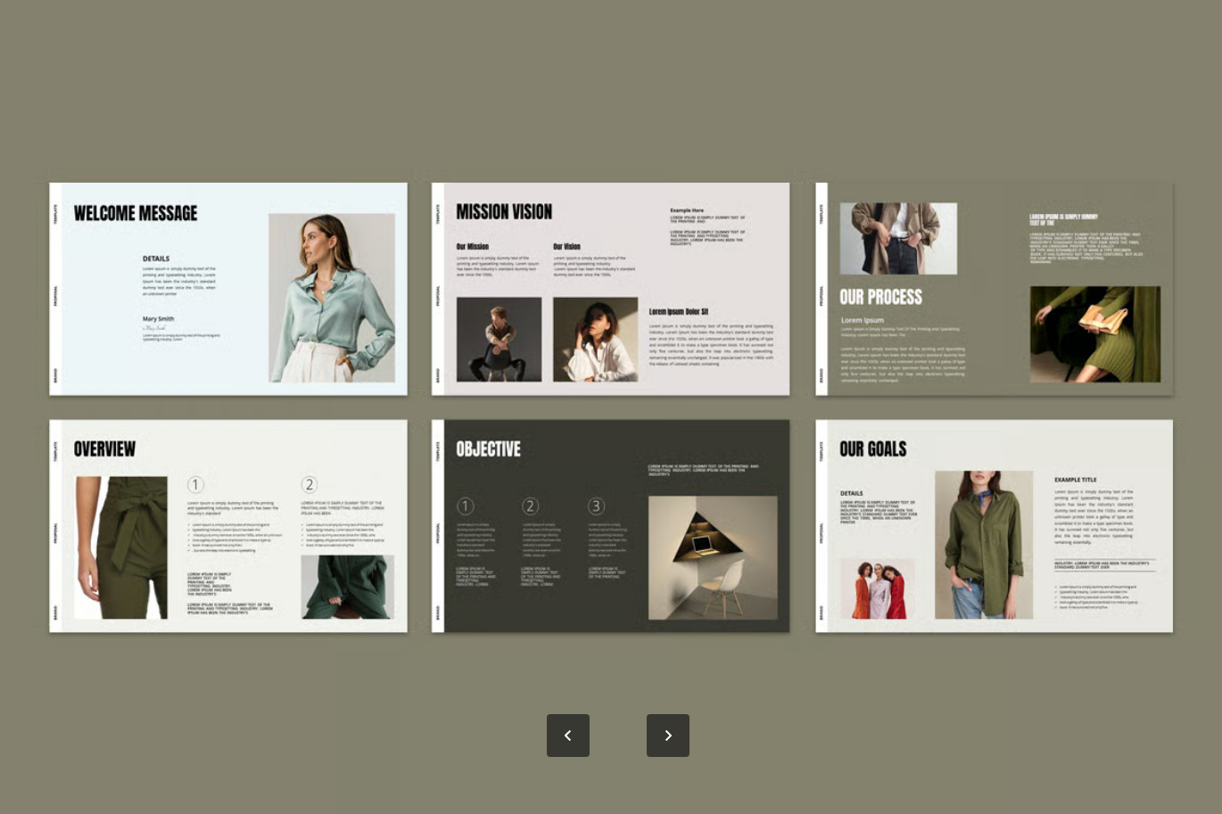 Keynote可编辑品牌提案PPT模板21页极简企业宣传设计Brand Proposal Presentation Template-果觅网
