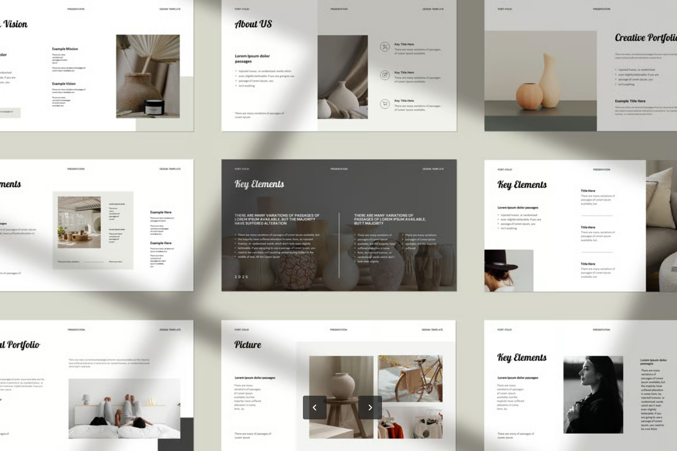苹果Keynote高端品牌PPT模板22页极简设计企业商务可编辑定制化Brand Portfolio Presentation Keynote Template-果觅网