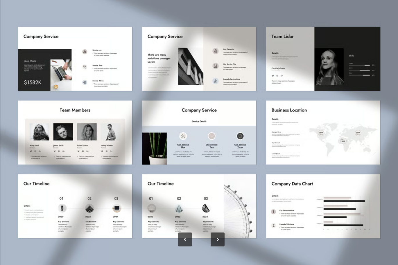 高端商务未来计划PPT模板可编辑简约企业汇报演示文稿Future Plan Presentation PowerPoint Template-果觅网