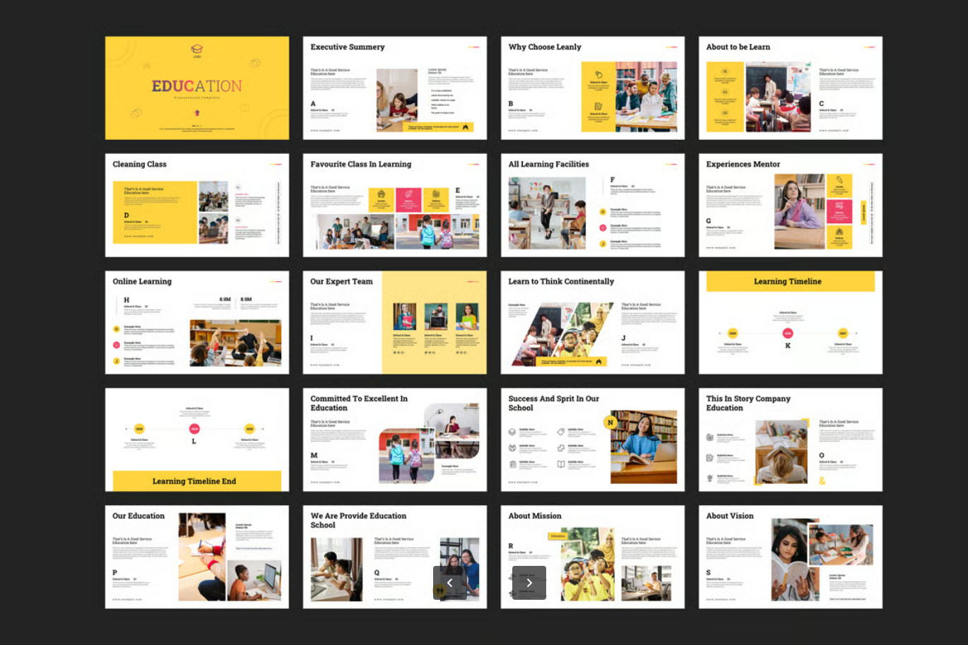 教育课件Keynote模板28页简约学术风毕业答辩可编辑一键换色Education Keynote Presentation Template-果觅网
