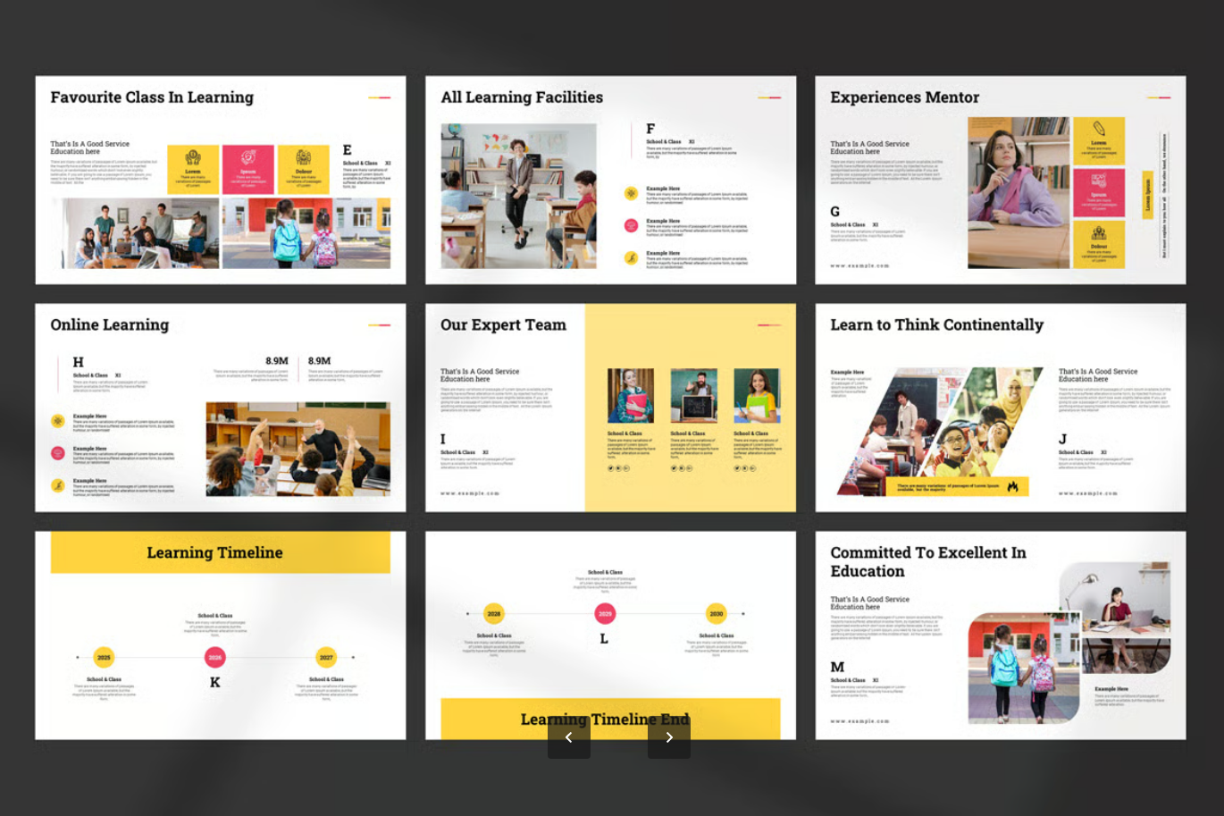 教育课件Keynote模板28页简约学术风毕业答辩可编辑一键换色Education Keynote Presentation Template-果觅网