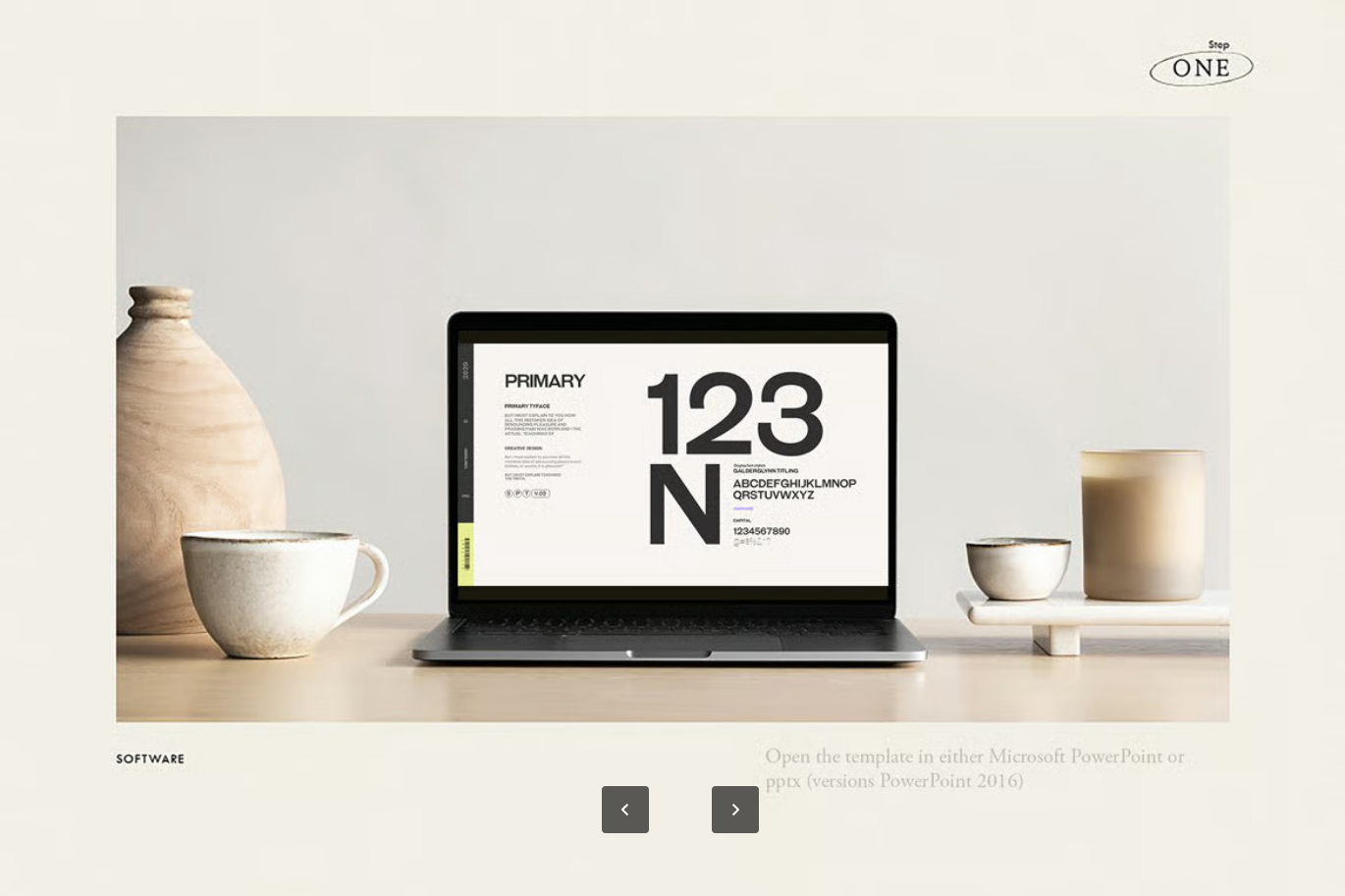 高端企业VI设计PPT模板可编辑品牌手册全套极简商务风Brand Guideline Presentation Template-果觅网