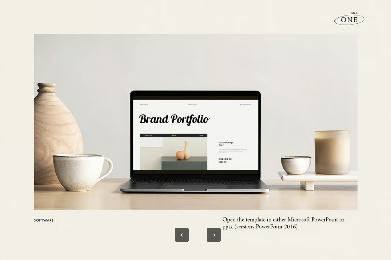 高端品牌策划PPT模板可编辑企业汇报商务简约风PPTX格式Brand Portfolio Presentation PowerPoint Template-果觅网