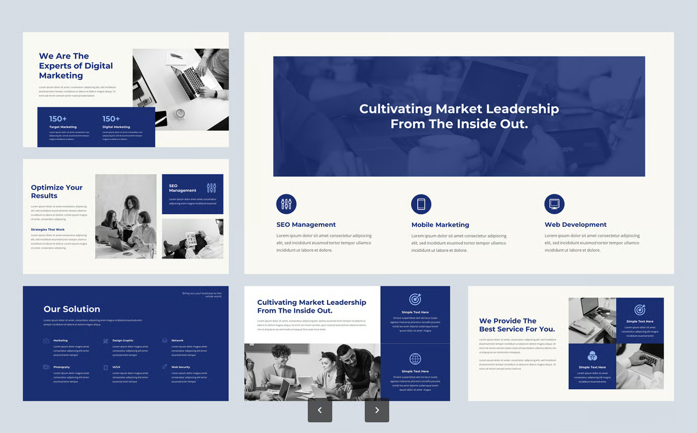 商务PPT模板企业介绍创意设计可编辑商业计划书路演方案Moreno - Business Keynote Template-果觅网