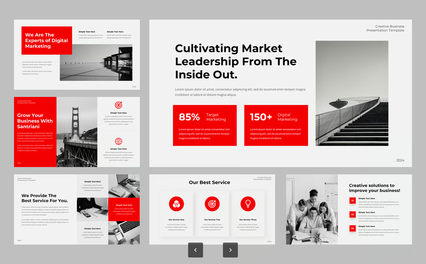 创意商务PPT模板30页高端企业演示可编辑169多用途Keynote设计Satriani - Creative Business Keynote Template-果觅网