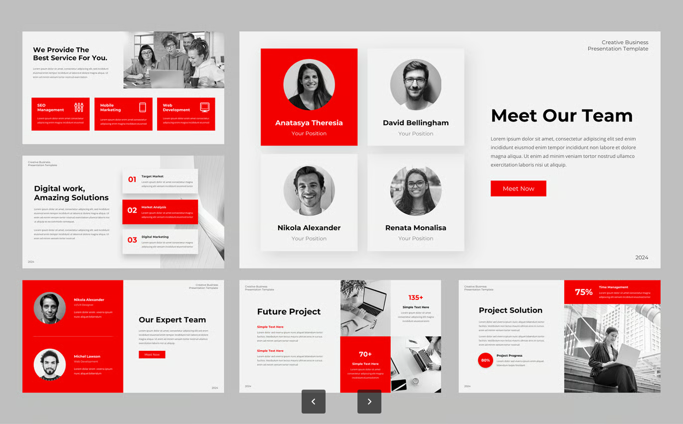 创意商务PPT模板30页高端企业演示可编辑169多用途Keynote设计Satriani - Creative Business Keynote Template-果觅网