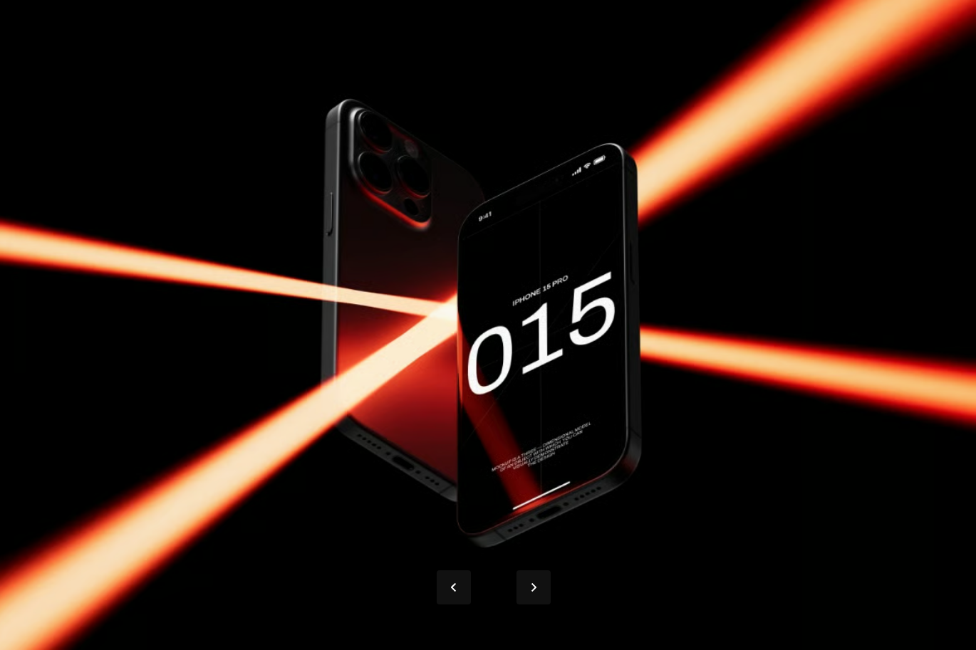 iPhone 15 Pro PSD样机智能对象分层模板高分辨率6000x4500px设计素材iPhone 15 Pro Mockup Set-果觅网