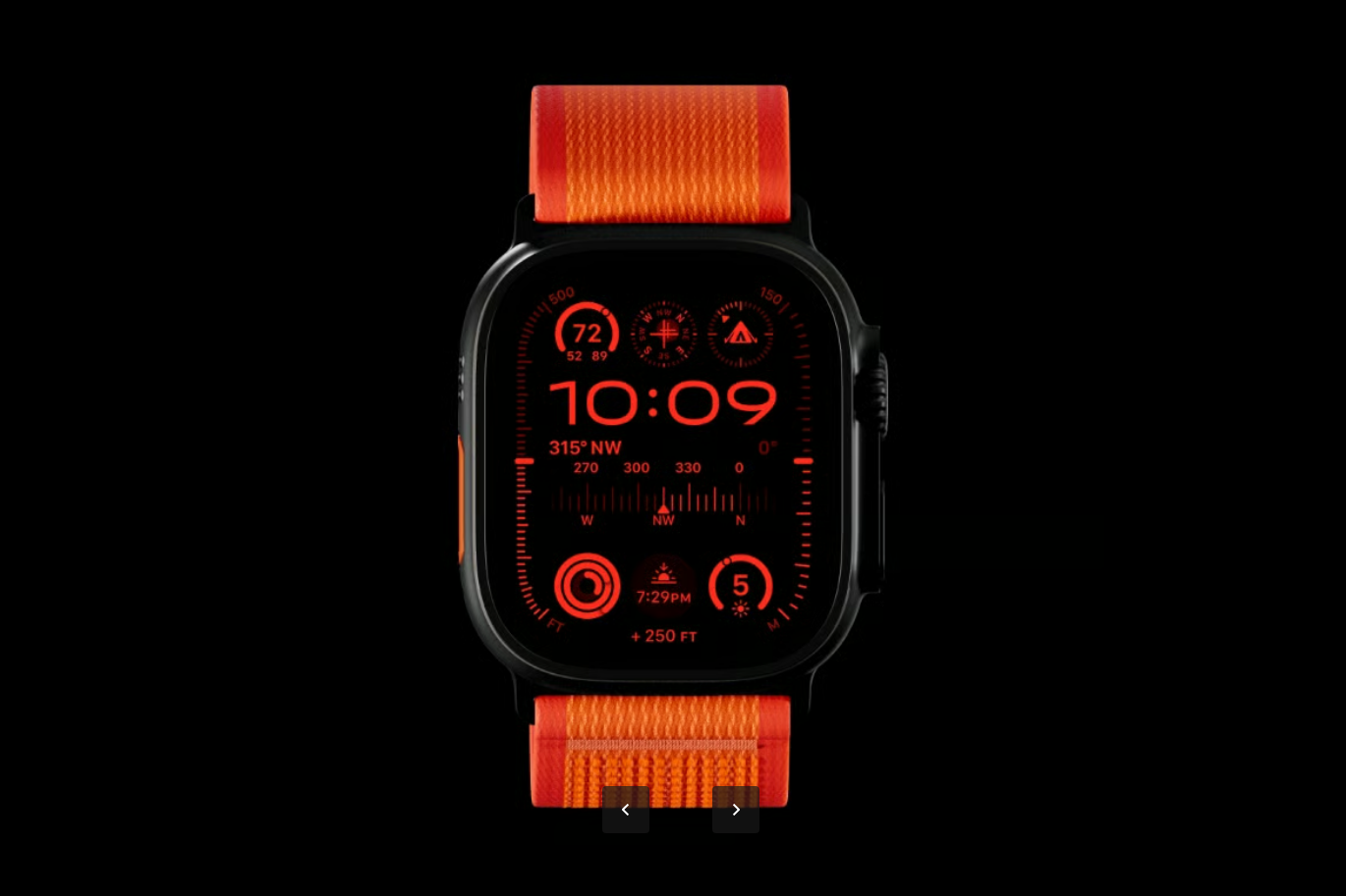 PSD分层智能手表模板6000x4500高分辨率透明背景可编辑设计素材Watch Ultra Mockup-果觅网