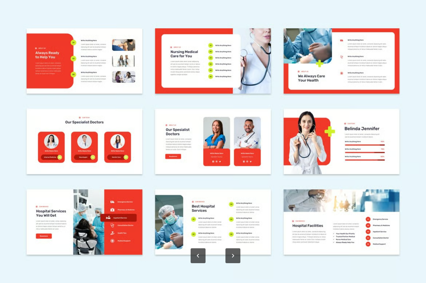 专业医院医疗学术答辩汇报30页可编辑PPT模板课件Hospital - Medical Keynote-果觅网