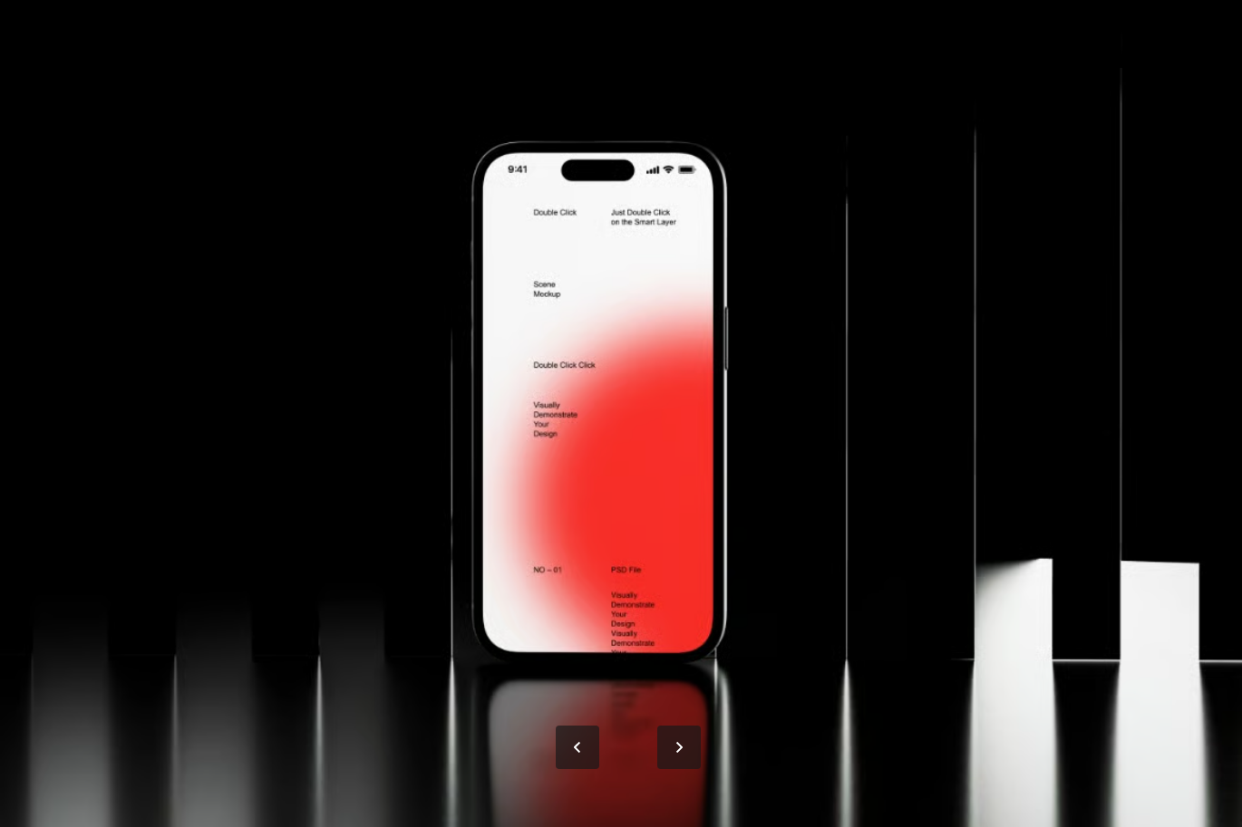 iPhone14Pro样机模板智能对象图层高分辨率6000x4500px可编辑PSD分层文件iPhone 14 Pro Mockup Set-果觅网