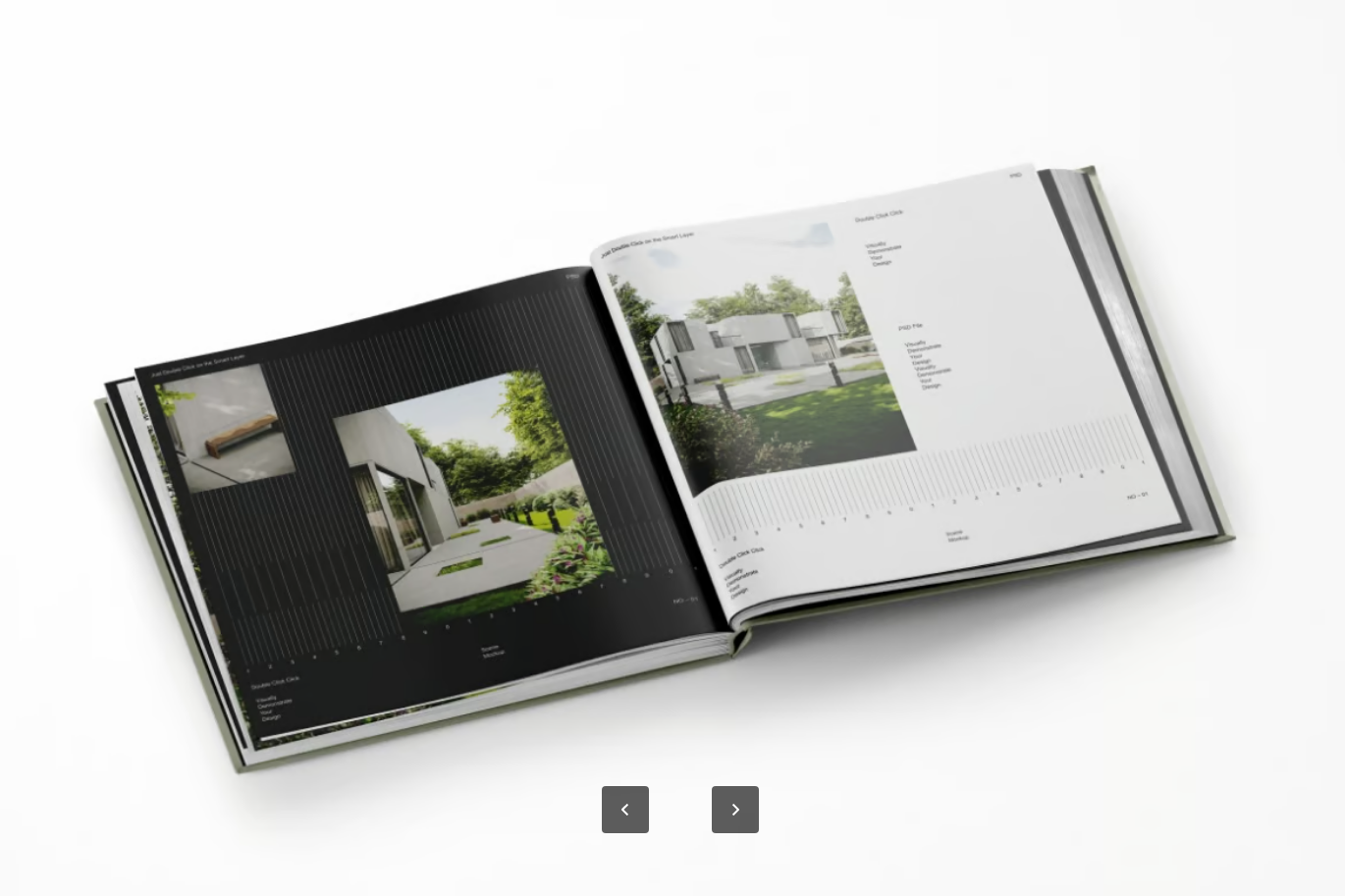 PSD书籍模板智能对象分层可编辑高清6000x4500透明背景设计素材Book Mockup Set-果觅网
