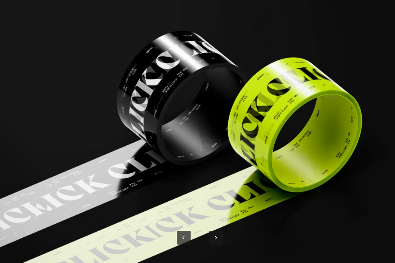 智能图层PSD样机6000x4500高清分层3套可编辑设计模板透明背景Duct Tape Mockup Set-果觅网