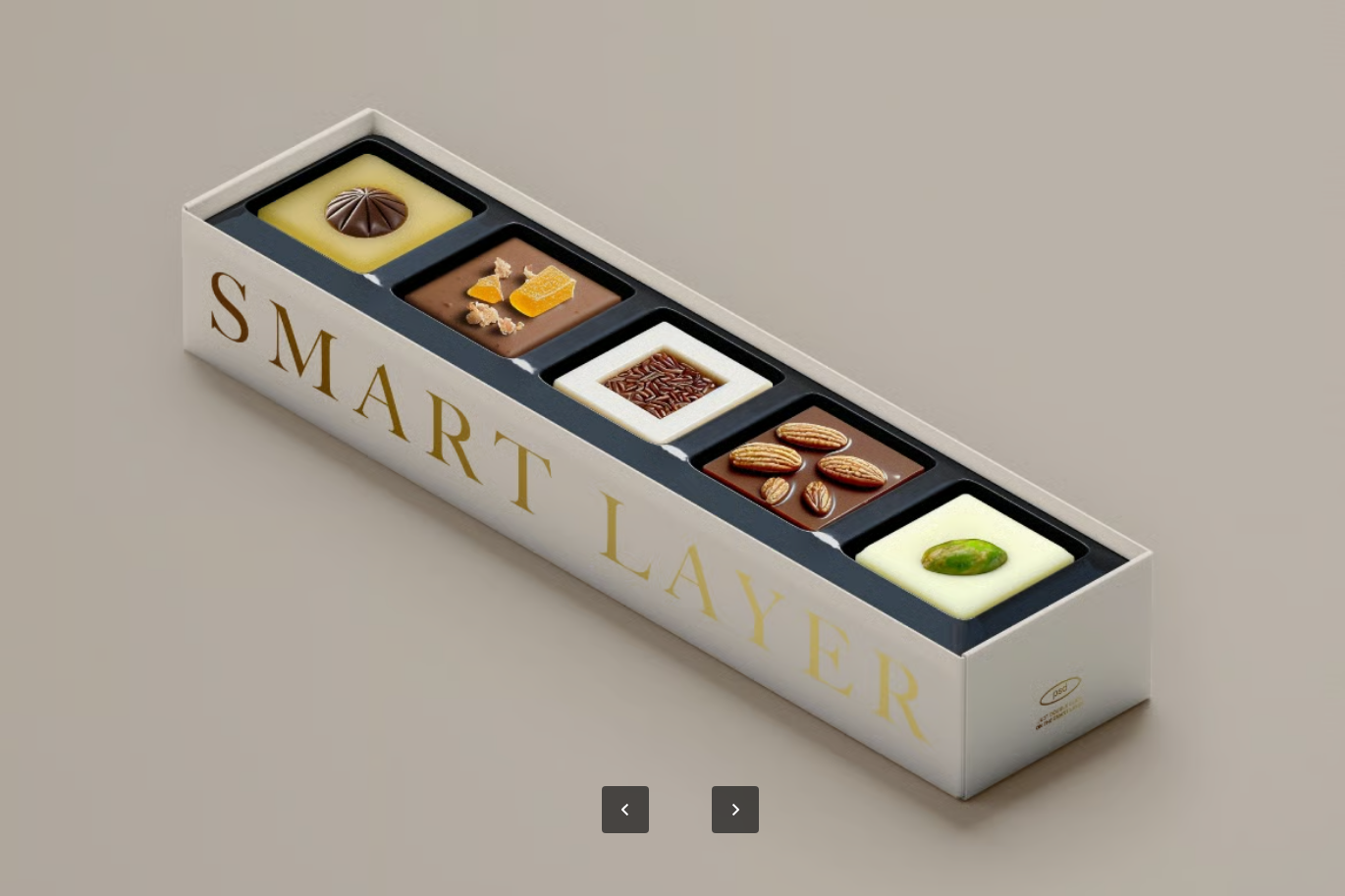 智能对象巧克力包装PSD模板分层设计透明背景高分辨率可编辑Chocolate Box Mockups-果觅网