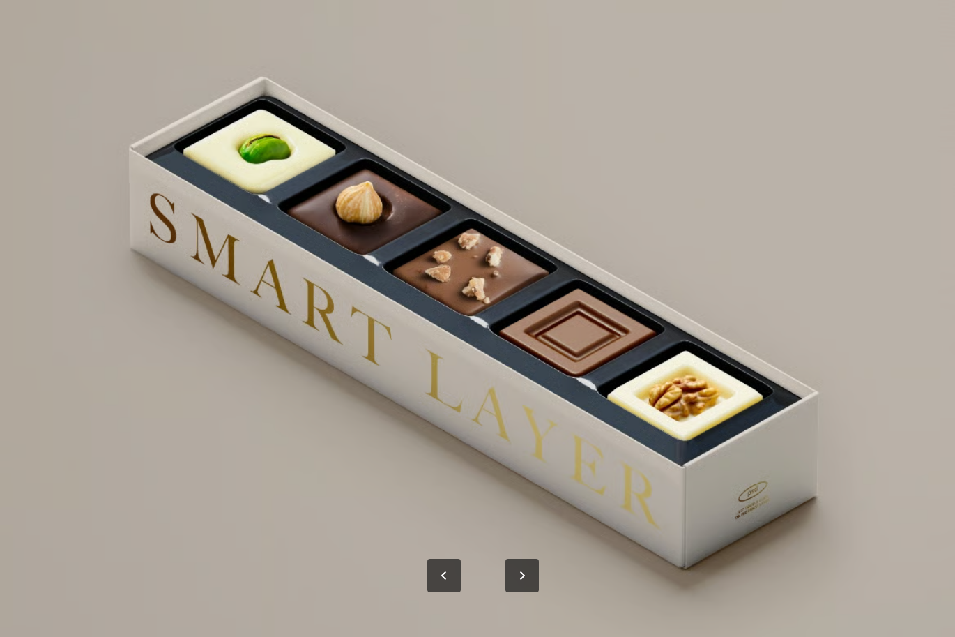 智能对象巧克力包装PSD模板分层设计透明背景高分辨率可编辑Chocolate Box Mockups-果觅网