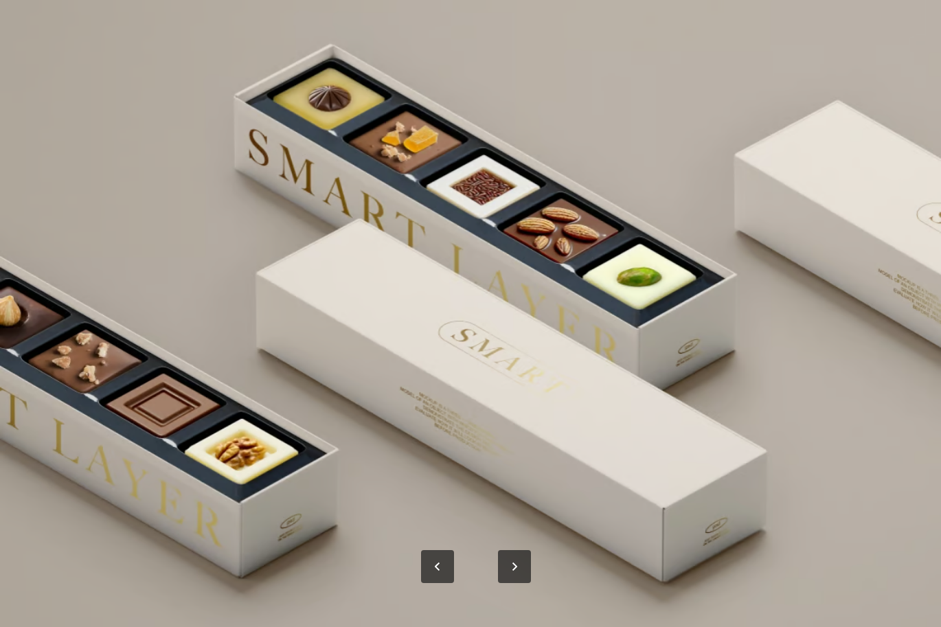 智能对象巧克力包装PSD模板分层设计透明背景高分辨率可编辑Chocolate Box Mockups-果觅网