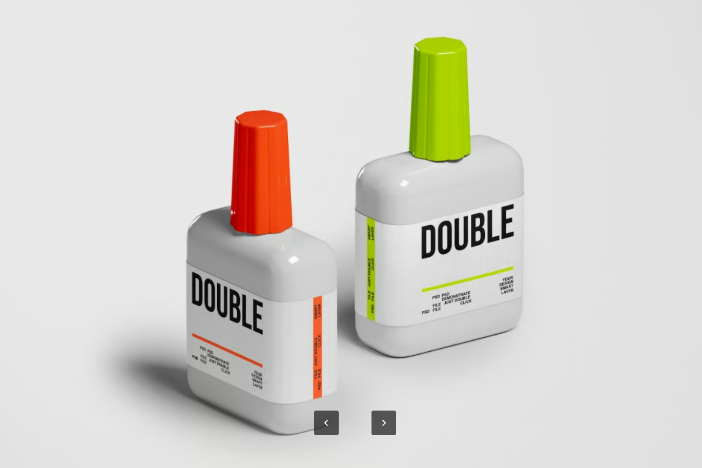 5套分层PSD样机智能对象可编辑设计模板高清6000x4500px透明背景Paint Tube Mockup Set-果觅网