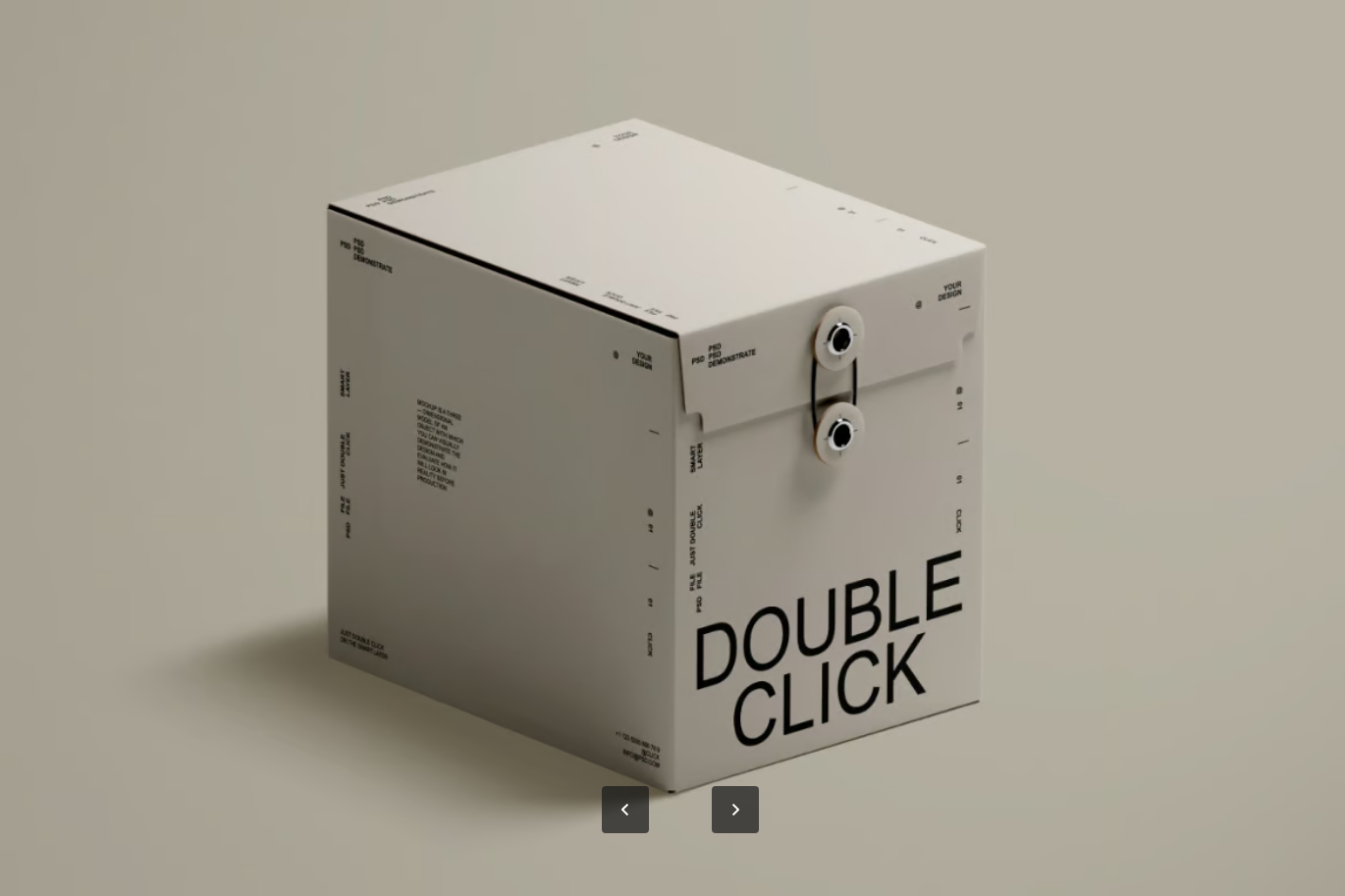 分层可编辑PSD样机模板透明背景高分辨率包装盒设计素材Paper Box Mockup Set-果觅网