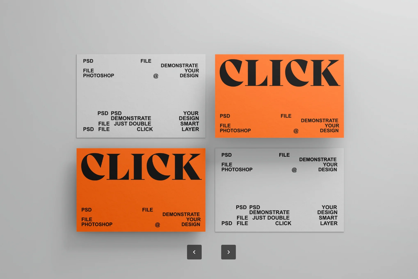 G7446 PSD智能对象名片模板6000×4500高分辨率可编辑分层设计素材Business Card Mockup