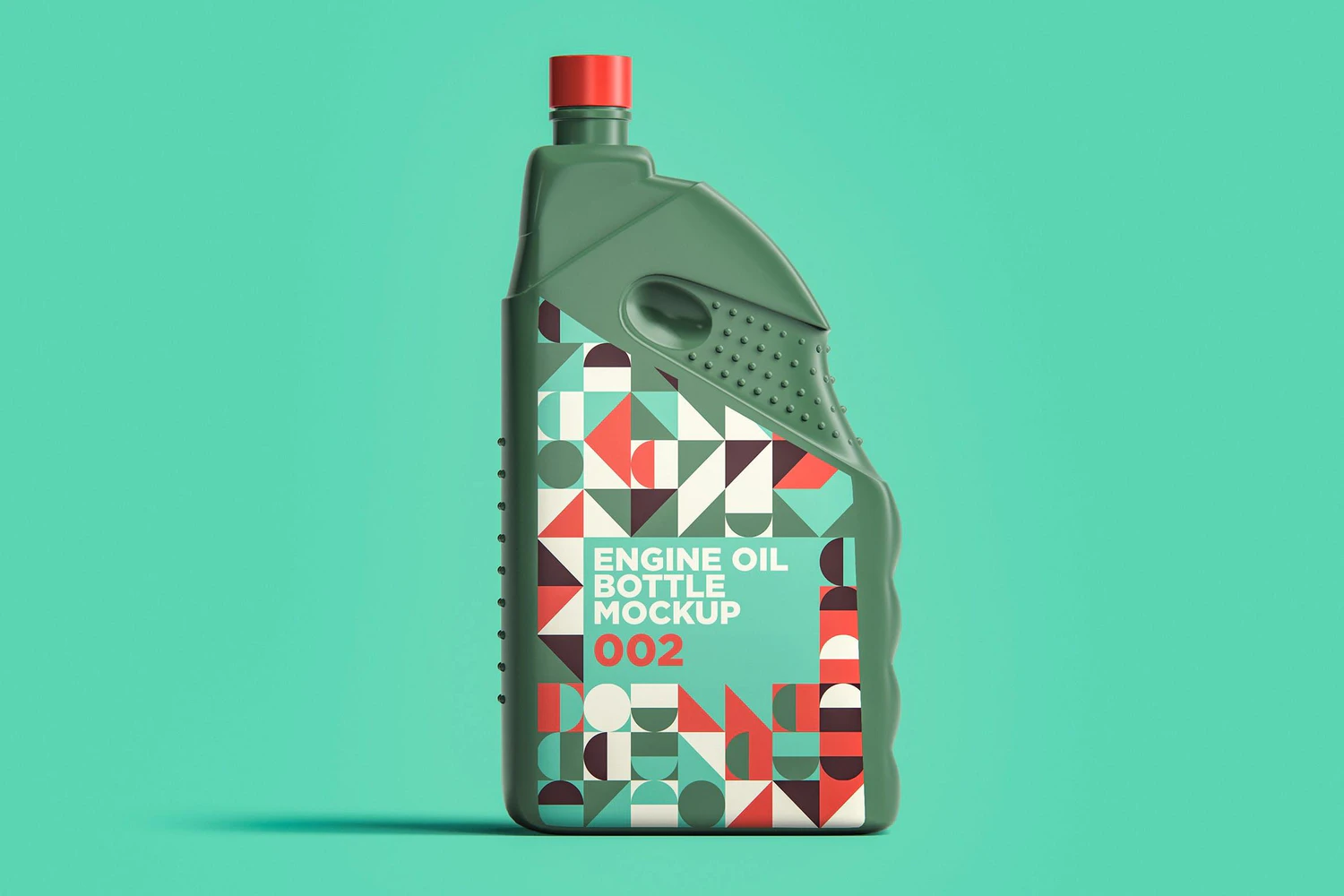 101 发动机油瓶包装设计样机v2 Engine Oil Bottle Mockup 002