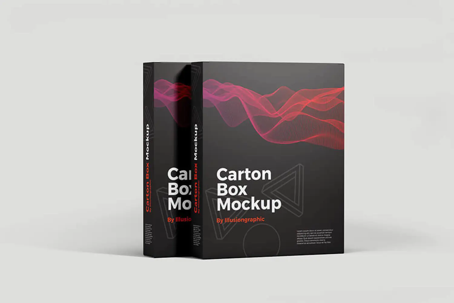 53 纸盒包装设计多角度展示样机模板 (psd)Carton Box Mockup – 8 Views – 6102134