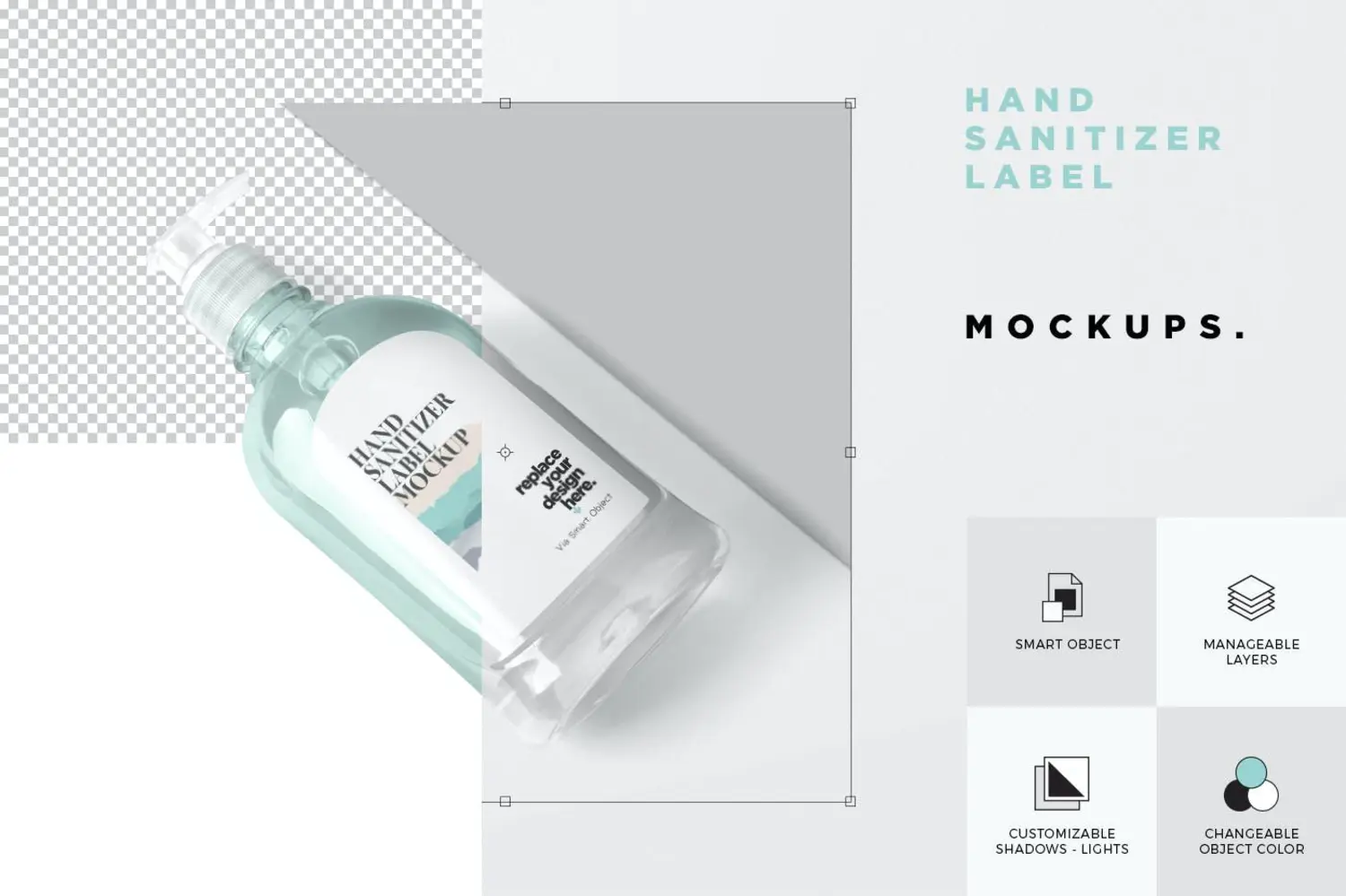 99 按压瓶泵瓶洗手液洗洁精包装设计样机psd模板 Pet Liquid Dispenser Bottle Mockups