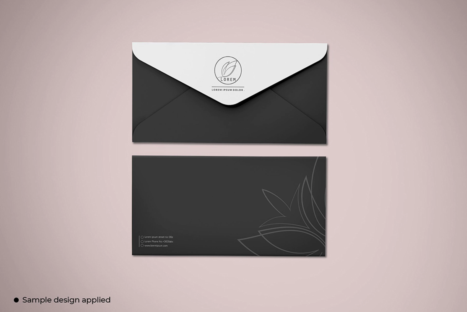 10 高质量信封信纸文件夹文具品牌VI样机 (psd)Stationery And Branding Mockup – 6897134