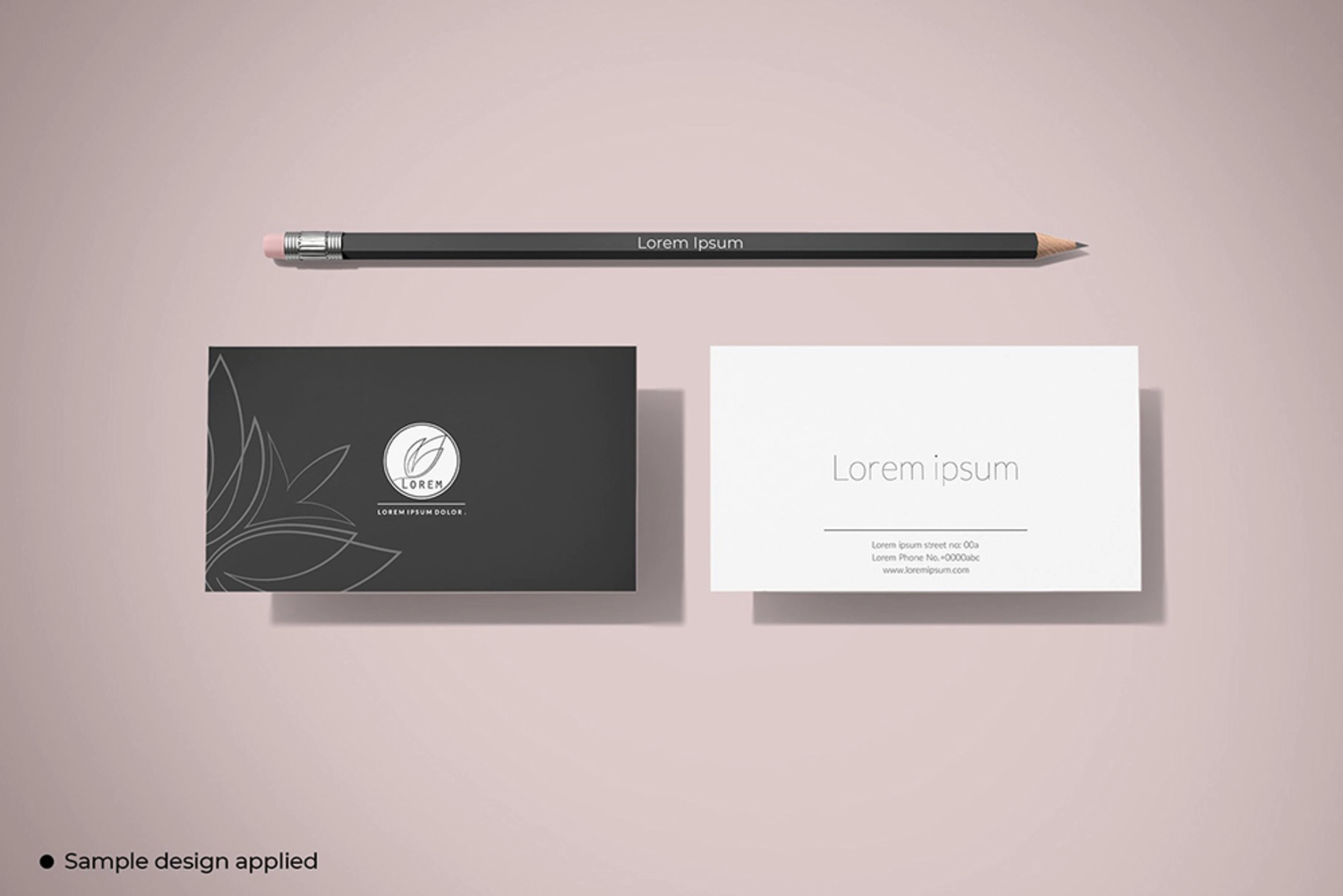 10 高质量信封信纸文件夹文具品牌VI样机 (psd)Stationery And Branding Mockup – 6897134