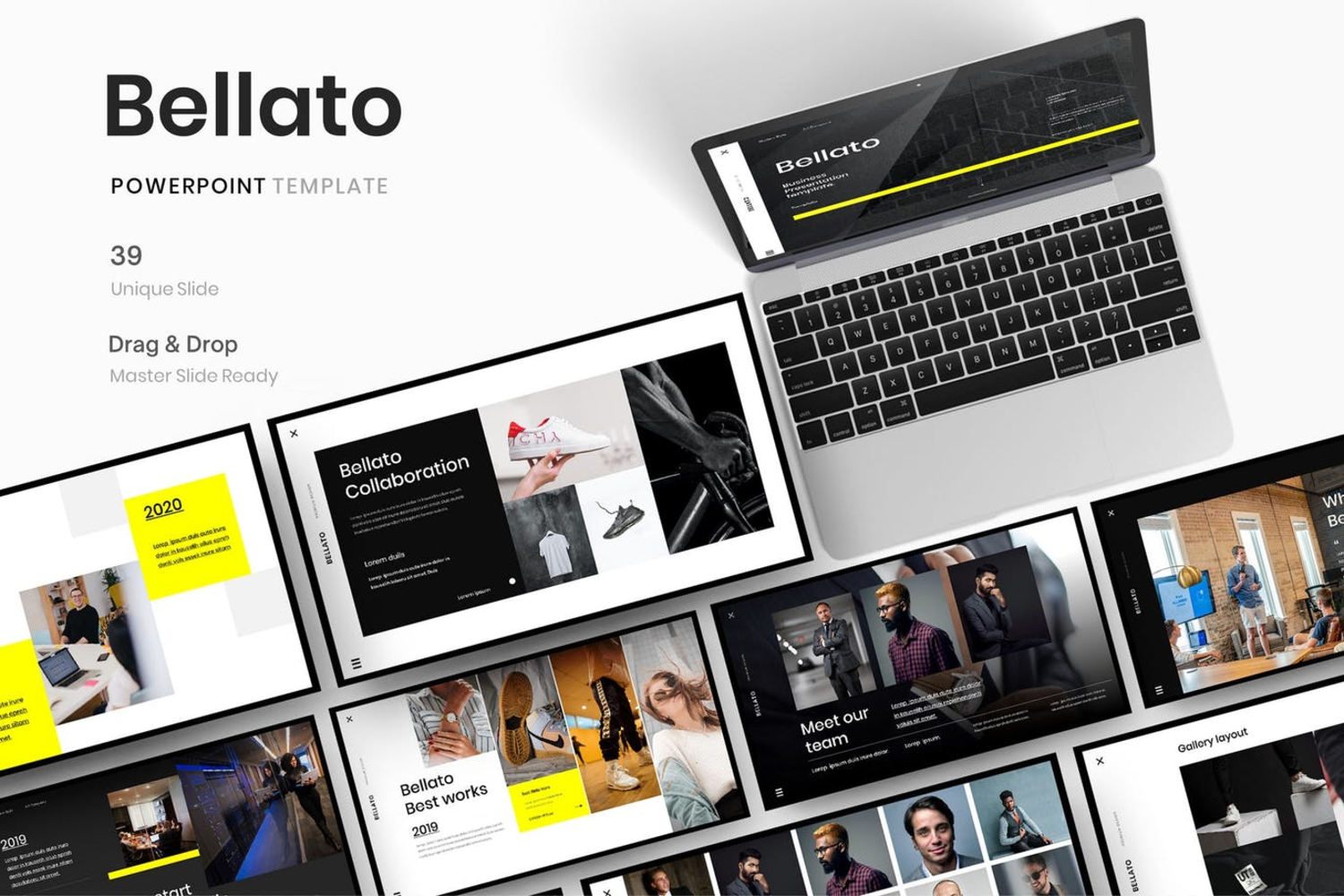 19 Bellato – 精致的商务计划演示模板